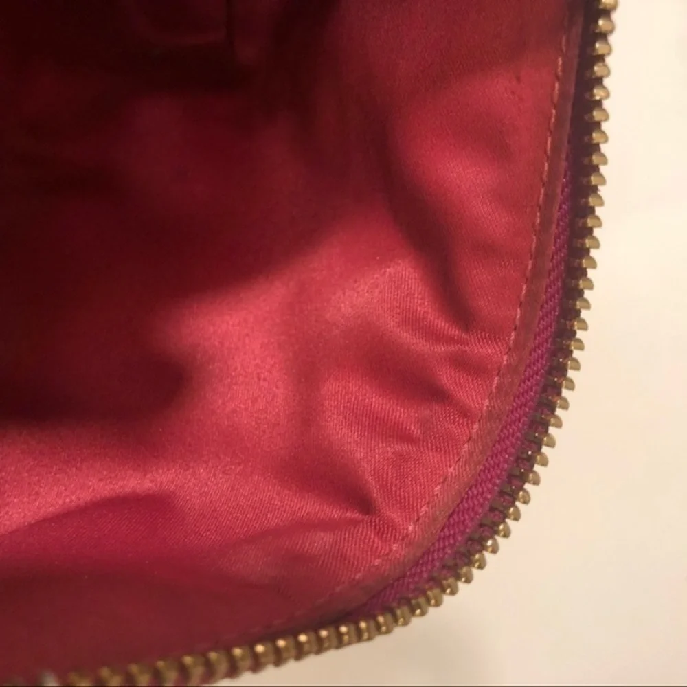 Coach poppy glam mini bag wristlet